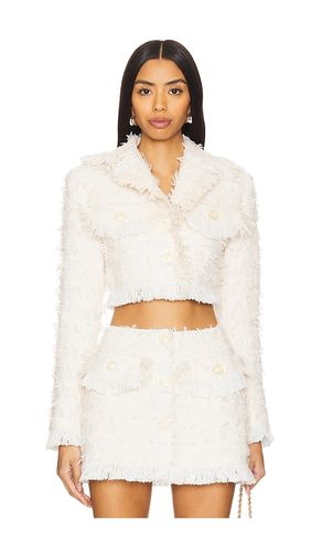 Frayed Tweed Jacket in . - size L (also in XL) - Yuhan Wang - Modalova