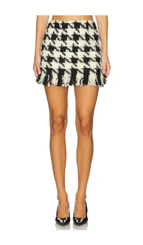 Houndstooth Mini Skirt in . Taglia S. Also in M - Yuhan Wang - Modalova
