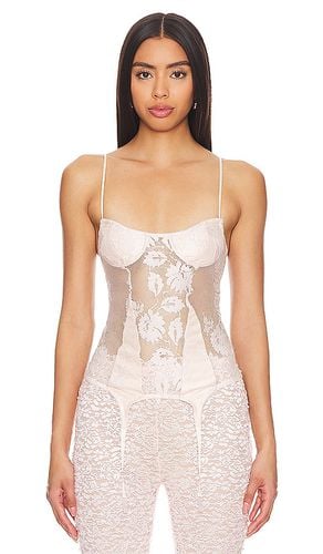 Lace Corset Top in . - size L (also in S, XL) - Yuhan Wang - Modalova