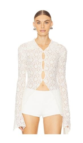 Lace Buttoned Blouse in . - size M (also in S, XL) - Yuhan Wang - Modalova