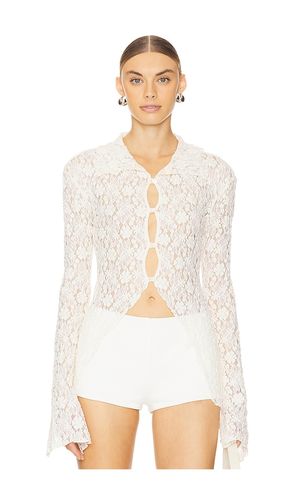 Lace Buttoned Blouse in . - size M (also in XL) - Yuhan Wang - Modalova