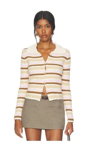 CARDIGAN PINK MAPLE STRIPE KNIT in . Größe L. Also in M, S, XS - Zemeta - Modalova