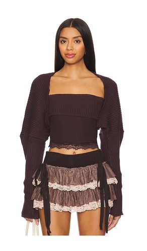 Cranberry Choco Bolero in Burgundy. - size M (also in S, XS) - Zemeta - Modalova