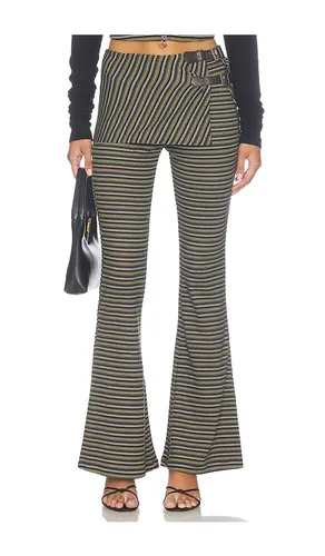 Olive Grove Stripe Fleece Pant in . Size L. Also in M, S, XS - Zemeta - Modalova
