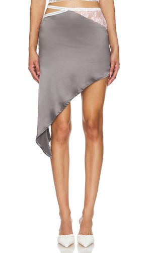 Split Our Way Satin Skirt in . - size M (also in L, S, XS) - Zemeta - Modalova