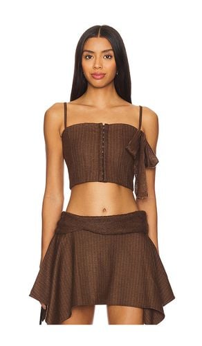 My Bow Pin Stripe Corset Top in . - size L (also in M, S, XS) - Zemeta - Modalova