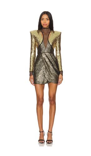 Perfume Exotico Mini Dress in Metallic . - size 6 (also in 8) - Zhivago - Modalova