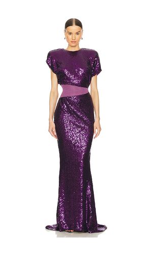 Bond Sequin Gown in Purple. - size 10 (also in 4, 6, 8) - Zhivago - Modalova