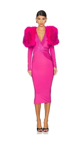 The Heiress Faux Fur 2 Piece Dress in Pink. - size 2 (also in 4, 6) - Zhivago - Modalova