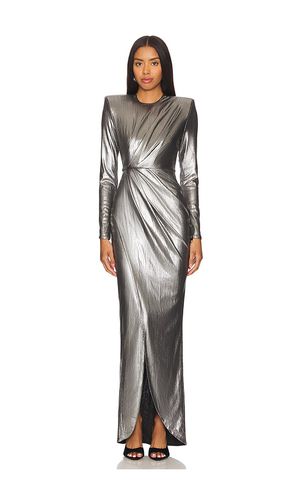 I Am The Business Gown in Metallic Silver. - size 4 (also in 6, 8) - Zhivago - Modalova