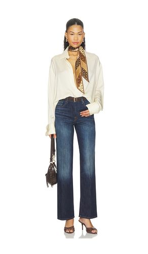 Printed Silk Ribbon Scarf in - Zimmermann - Modalova