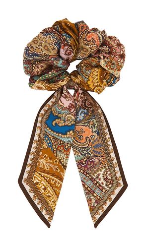 Printed Silk Tie Scrunchie in - Zimmermann - Modalova