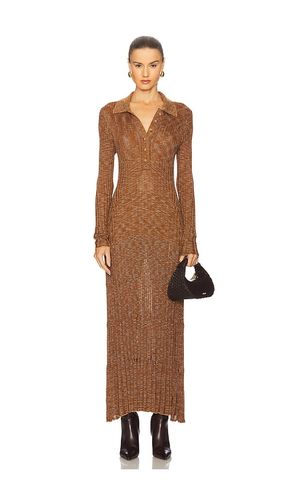 Mouline Midi Dress in Orange,Brown. - size 0/XS (also in 1/S, 2/M, 3/L, 4/XL) - Zimmermann - Modalova