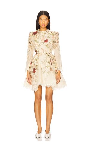 Panelled Mini Dress in Cream. - size 0/XS (also in 1/S, 2/M, 3/L) - Zimmermann - Modalova