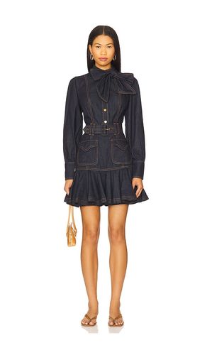 Denim Flip Dress in Blue. - size 0/XS (also in 1/S, 2/M, 3/L) - Zimmermann - Modalova
