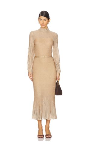Metallic Midi Dress in Metallic Gold. - size 0/XS (also in 1/S, 4/XL) - Zimmermann - Modalova
