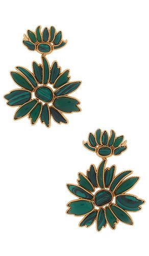 Pendientes botanica dangles en color oro metálico talla all - Zimmermann - Modalova