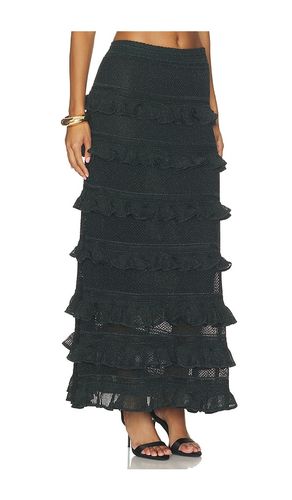 Valiant Frill Maxi Skirt in Green. - size 1/S (also in 2/M, 3/L, 4/XL) - Zimmermann - Modalova