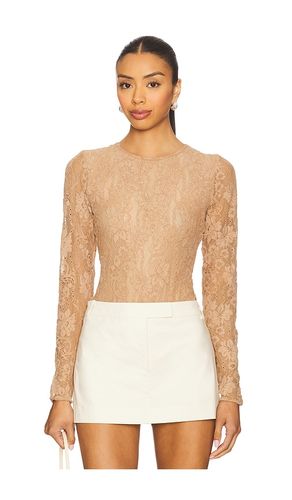Lace Bodysuit in Nude. - size 0/XS (also in 1/S, 2/M, 3/L) - Zimmermann - Modalova