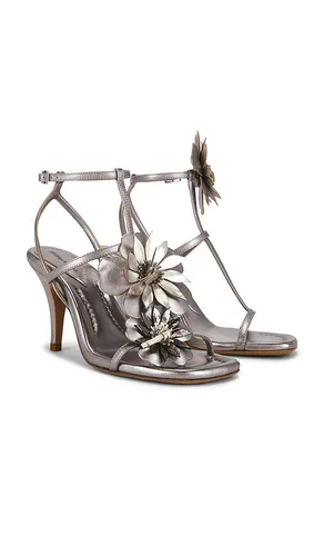 Belara Sandal in Metallic . - size 38 (also in 39) - Zimmermann - Modalova