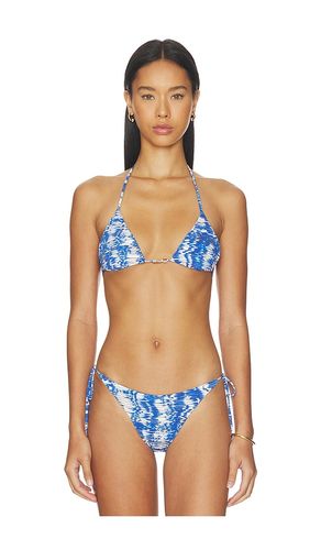 Beaded Triangle Top in Blue. - size 10/M (also in 12/L, 6/XS, 8/S) - Ziah - Modalova