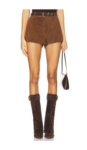 X REVOLVE Waistband Shorts in Brown. - size M (also in XS) - ZUT - Modalova