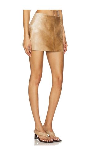 Cowhide Mini Skirt in . - size M (also in S) - ZUT - Modalova