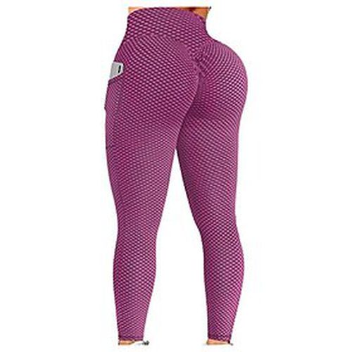 Women's Yoga Pants Tummy Control Quick Dry Scrunch Butt Side Pockets Yoga Fitness Gym Workout High Waist Tights Leggings Bottoms Green Black Gray Plus Size Spo - Ador.com UK - Modalova