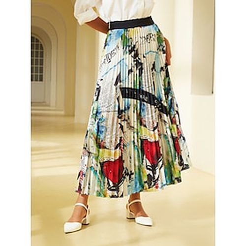 Elegant Pleated Tencel Maxi Skirt - Ador.com - Modalova