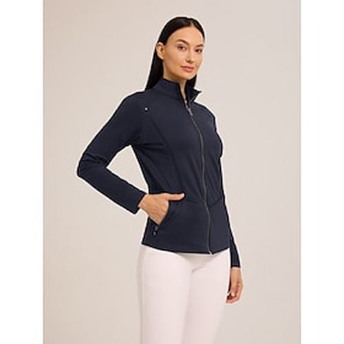 Women's Golf Jacket Black White Navy Blue Long Sleeve Top Ladies Golf Attire Clothes Outfits Wear Apparel - Ador.com - Modalova