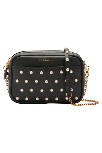 Black Med Pearls Clara size M - Lulu Guinness - Modalova