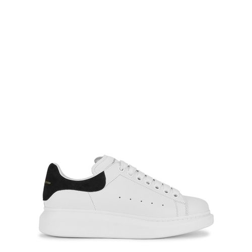Oversized White Leather Sneakers, Sneakers, White - - 6 - Alexander McQueen - Modalova