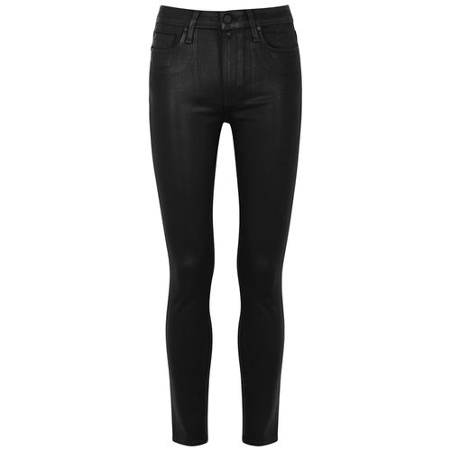 Hoxton Ankle Coated Skinny Jeans - W24 - Paige - Modalova
