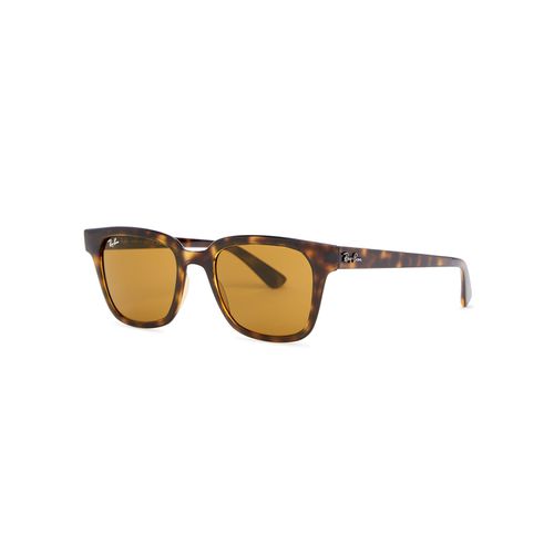 Tortoiseshell Wayfarer Sunglasses, Sunglasses, Lenses - Ray-ban - Modalova
