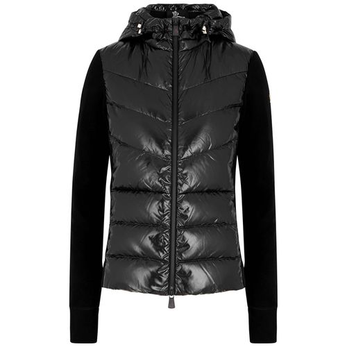 Grenoble Quilted Shell And Fleece Jacket - Moncler - Modalova
