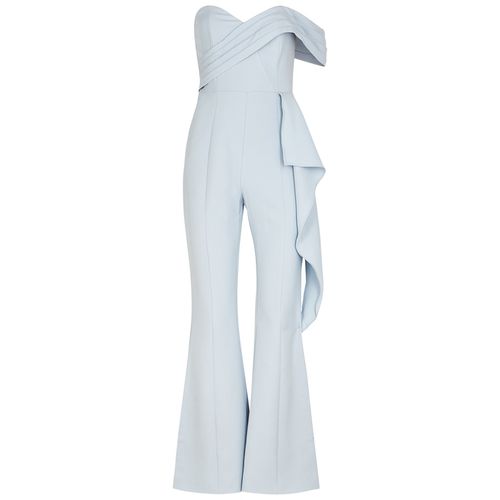 Strapless Flared-leg Jumpsuit - Lavish Alice - Modalova