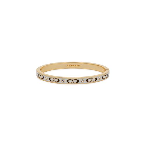 Sig C Embellished Gold-tone Bracelet - Coach - Modalova