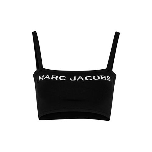 Marc Jacobs (The) The Bandeau Logo Stretch-knit Bra Top - Marc Jacobs The - Modalova