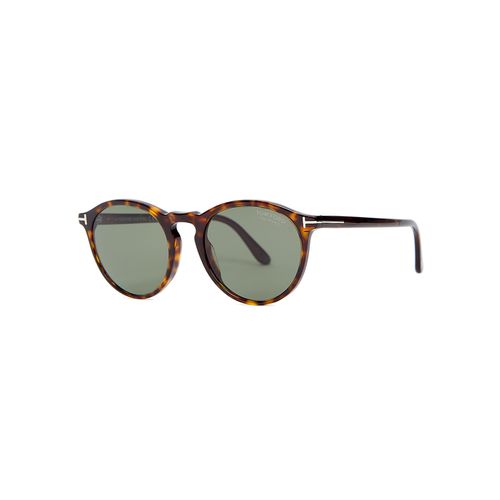 Aurele Tortoiseshell Round-frame, Sunglasses, Lenses - Tom ford - Modalova