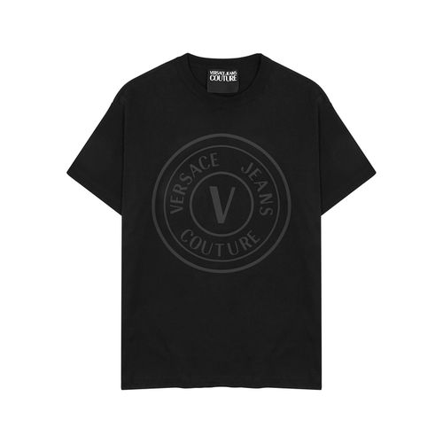 Logo-print Cotton T-shirt - Versace Jeans Couture - Modalova