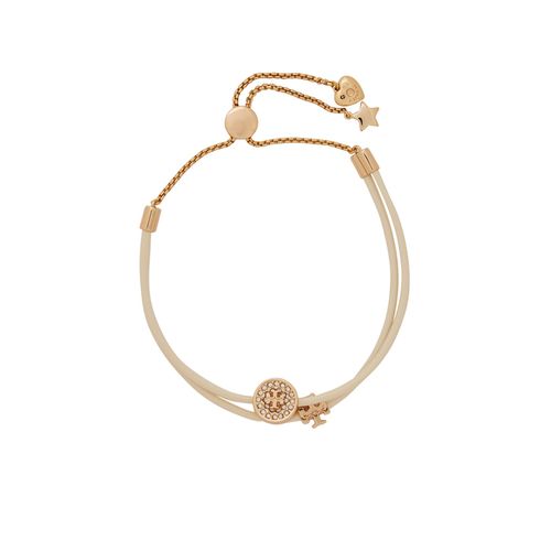 Kira Leather And 18k Gold-plated Bracelet - Tory Burch - Modalova