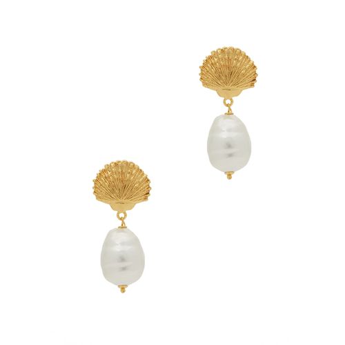 Capri 18kt Gold-plated Drop Earrings - Soru Jewellery - Modalova