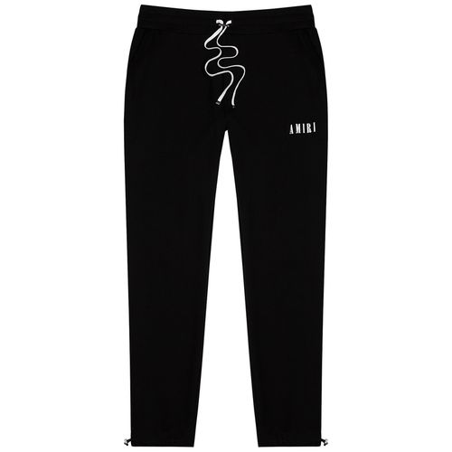Amiri Black Logo Cotton Sweatpants - Amiri - Modalova