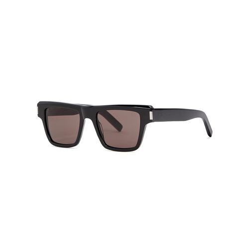 SL469 Square-frame, Sunglasses, Dark Grey Lenses - Saint Laurent - Modalova