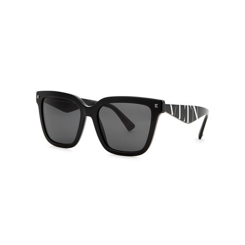 Square-frame, Sunglasses, Grey Lenses - Valentino Garavani - Modalova