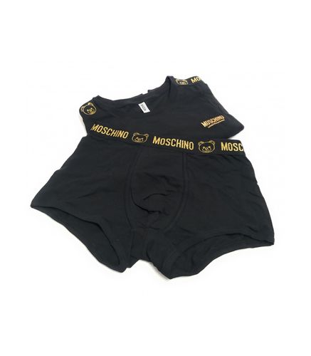 Set ropa interior para hombre negra M - Moschino - Modalova