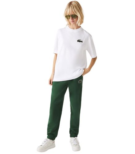 Camiseta Blanca Unisex - Loose Fit S - Lacoste - Modalova