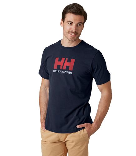 Camiseta Marino para Hombre - Logo L - Helly Hansen - Modalova