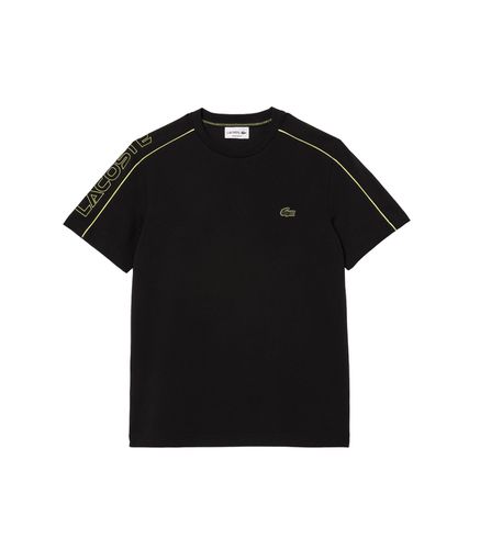 Camiseta Negra para Hombre - Regular Fit M - Lacoste - Modalova