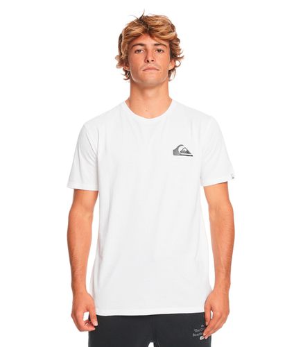 Camiseta Blanca para Hombre - MW Mini Logo M - Quiksilver - Modalova